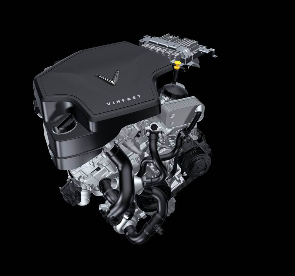 hinh anh dong co, thong so VinFast Lux SA2.0 dong co 2.0 l 228 HP