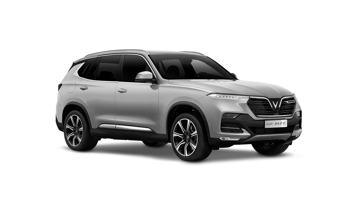 hinh anh gia VinFast Lux SA2.0 ban cao cap premium tra gop mau bac silver