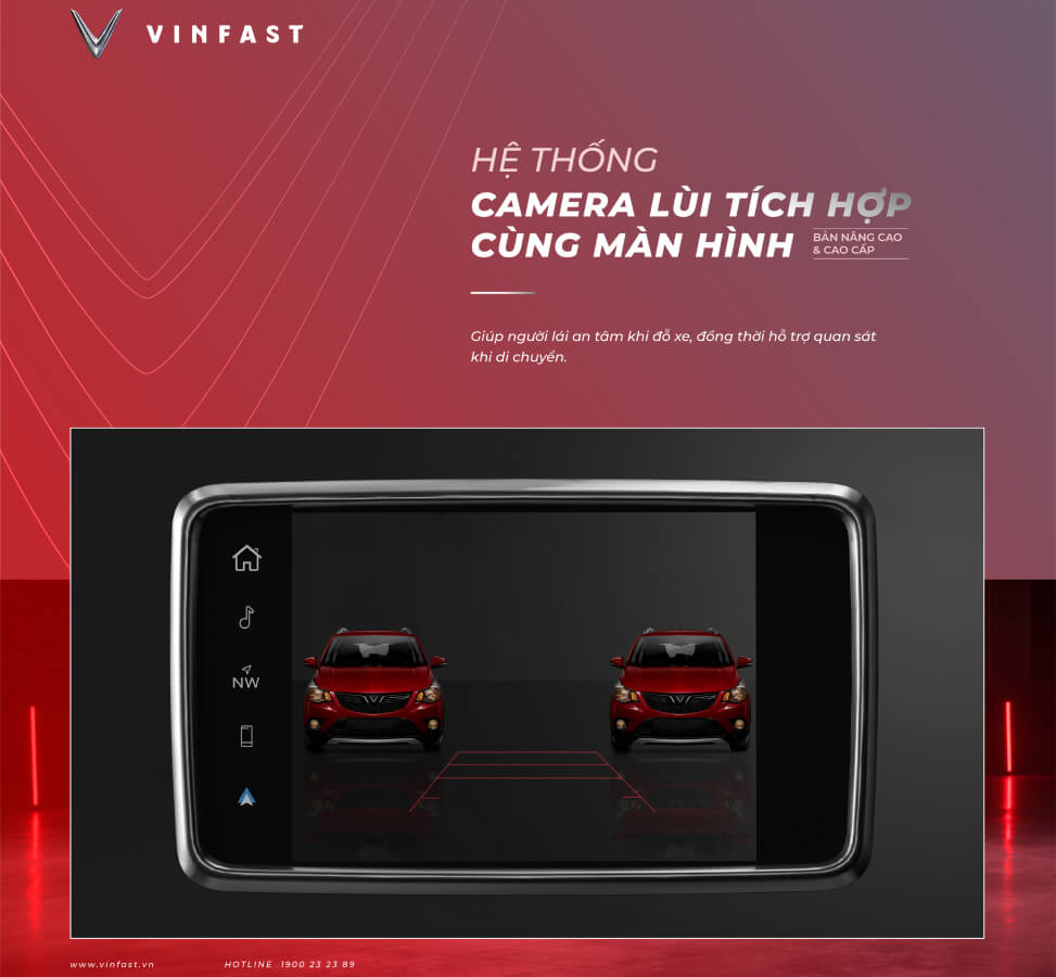 Hinh anh tra gop  VinFast Fadil An toan Camera lui tich hop