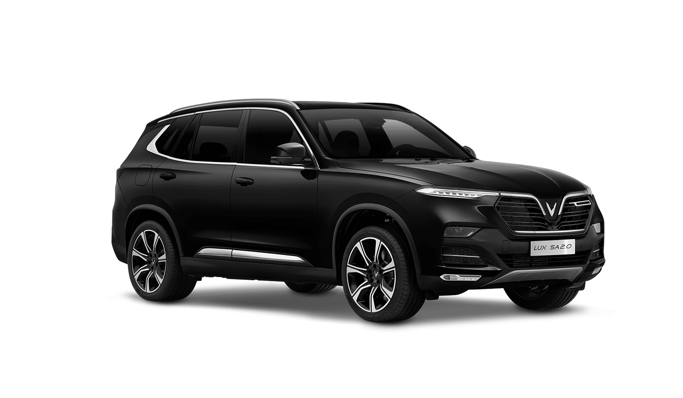 hinh anh VinFast Lux SA2.0 tra gop ban cao cap premium mau den black
