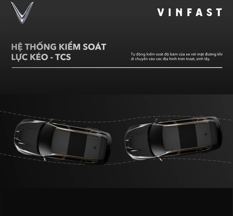 hinh anh thong so VinFast President TCS he thong kiem soat luc keo