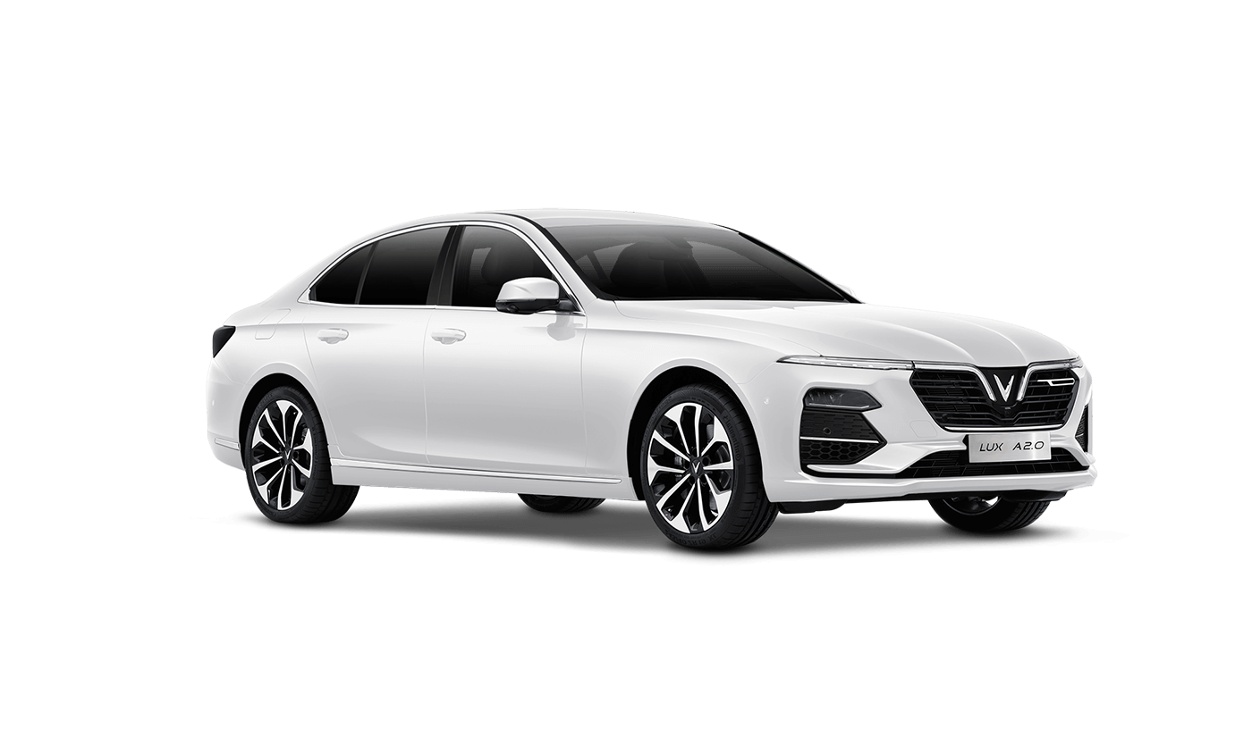 hinh anh gia VinFast Lux a2.0 price mau trang brahminy white